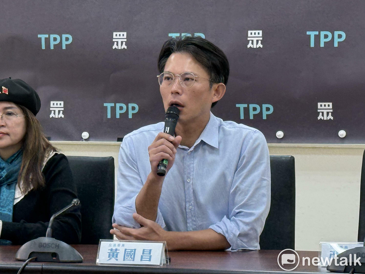 民眾黨團總召黃國昌。 圖：周煊惠 / 攝