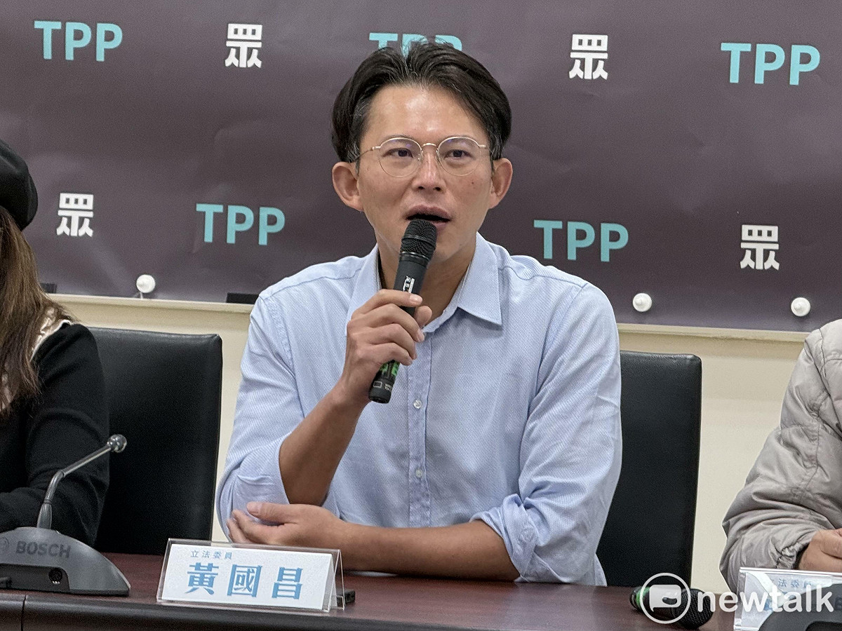 民眾黨團總召黃國昌。 圖：周煊惠／攝