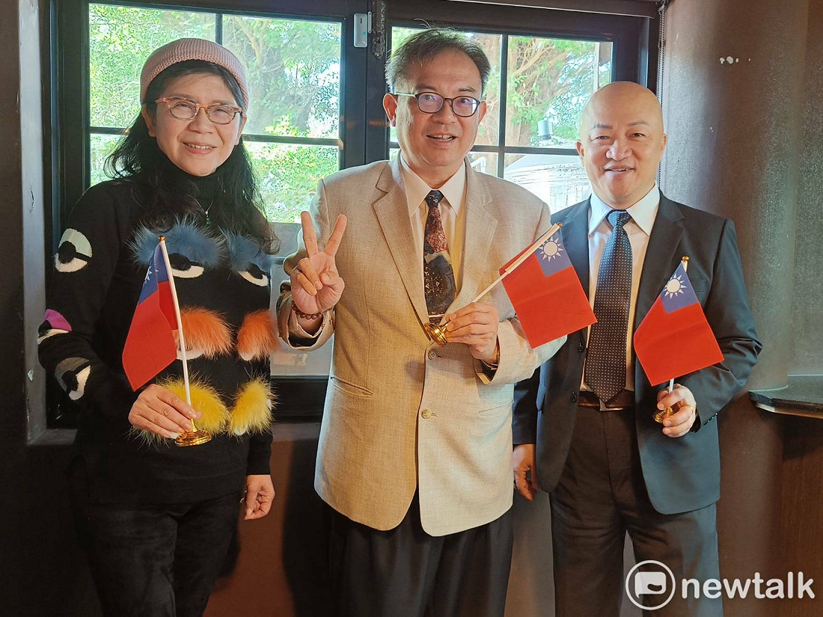 許景琦組團與亞太呼吸睡眠整合協會秘書長蔡志誠出席今年4月在法國里昂舉行的第37屆國際阿爾滋海默氏症全球會議。 圖：唐復年/攝