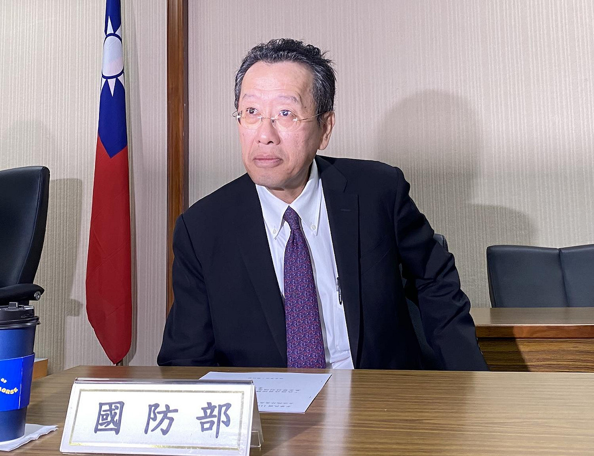 國防部長顧立雄 圖：林朝億/攝