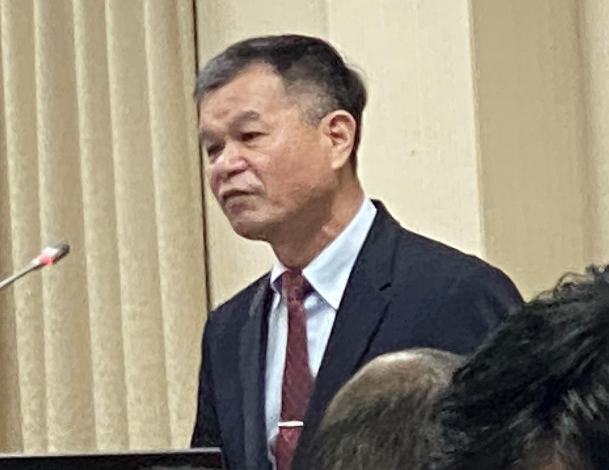 國防部戰略規劃司司長黃文啟中將 圖：林朝億/攝