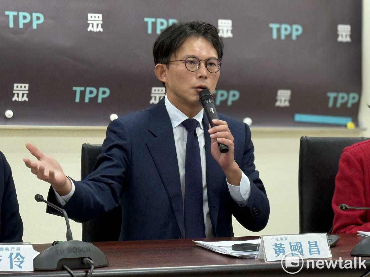 民眾黨團總召黃國昌。 圖：周煊惠／攝（資料照）