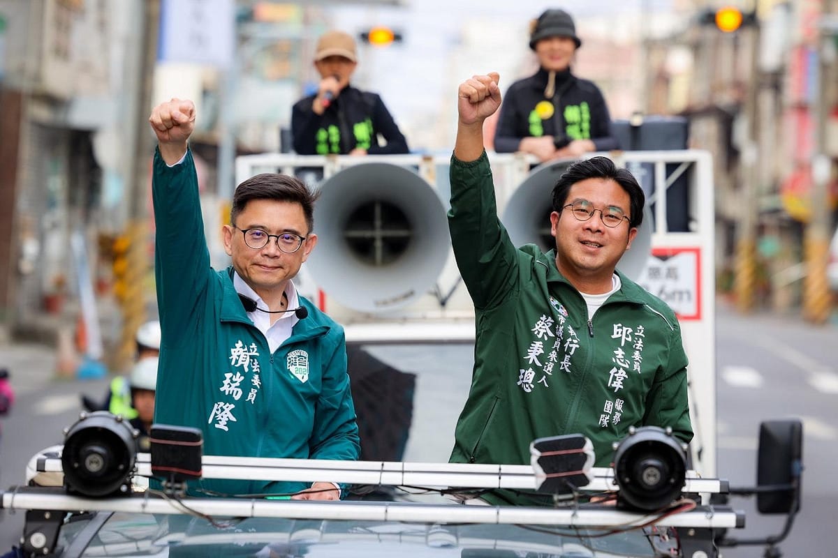 北市議員李柏毅對賴瑞隆進行無端指控，蔡秉璁呼籲選民認清國民黨政治操弄。 圖：孫家銘翻攝