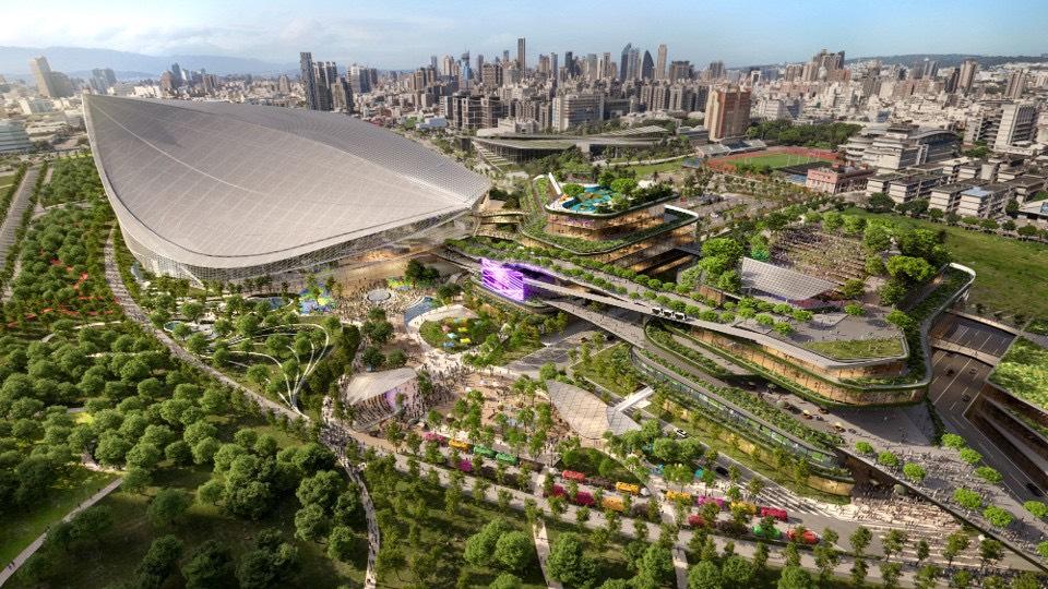 配置模擬圖。 圖：台中市政府/提供