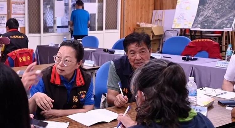 馬太鞍洪災釀19死，光復鄉長林清水遭聲押，他反咬縣長徐榛蔚。 圖：翻攝徐榛蔚臉書