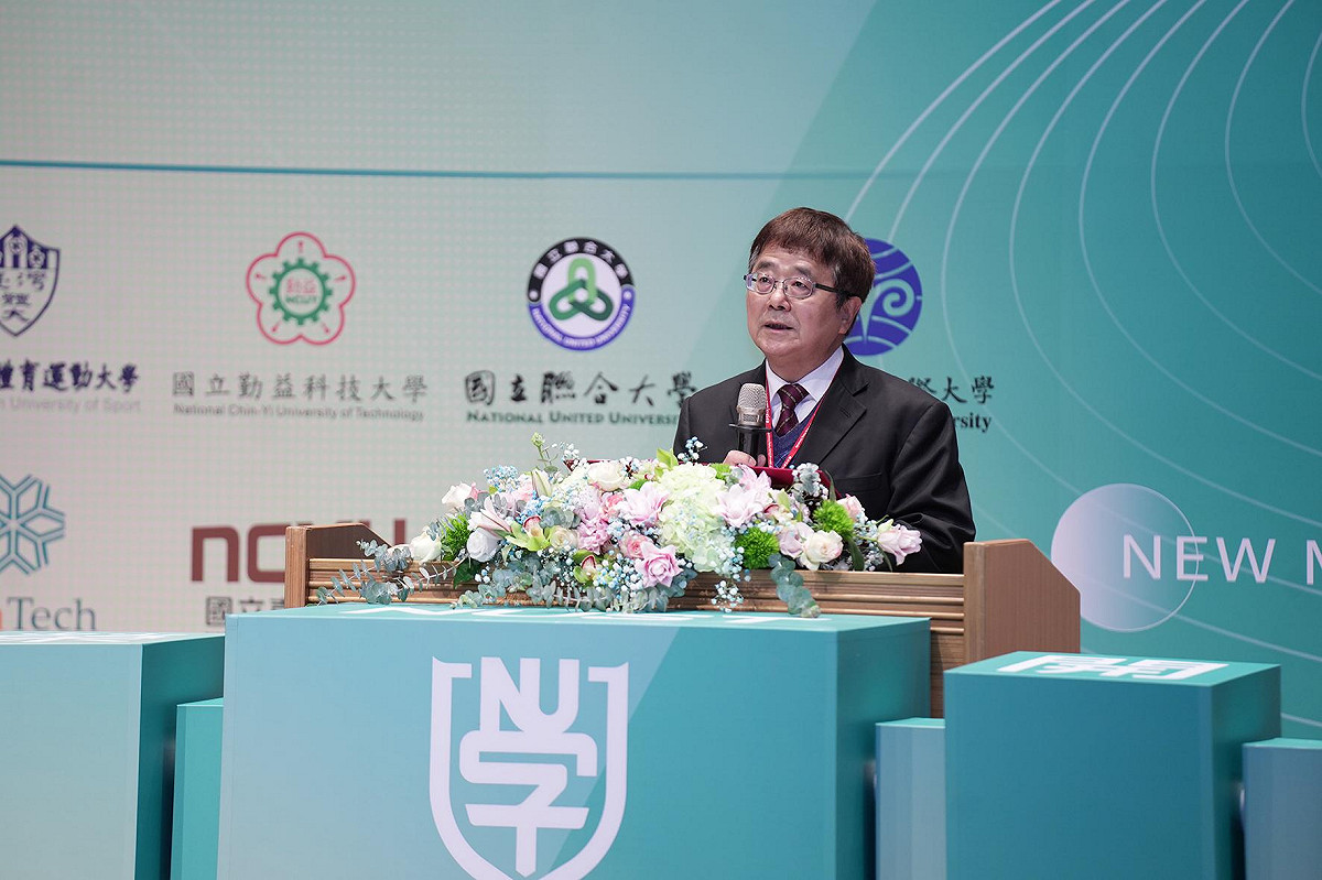 中興大學校長詹富智致詞。 圖：中興大學/提供
