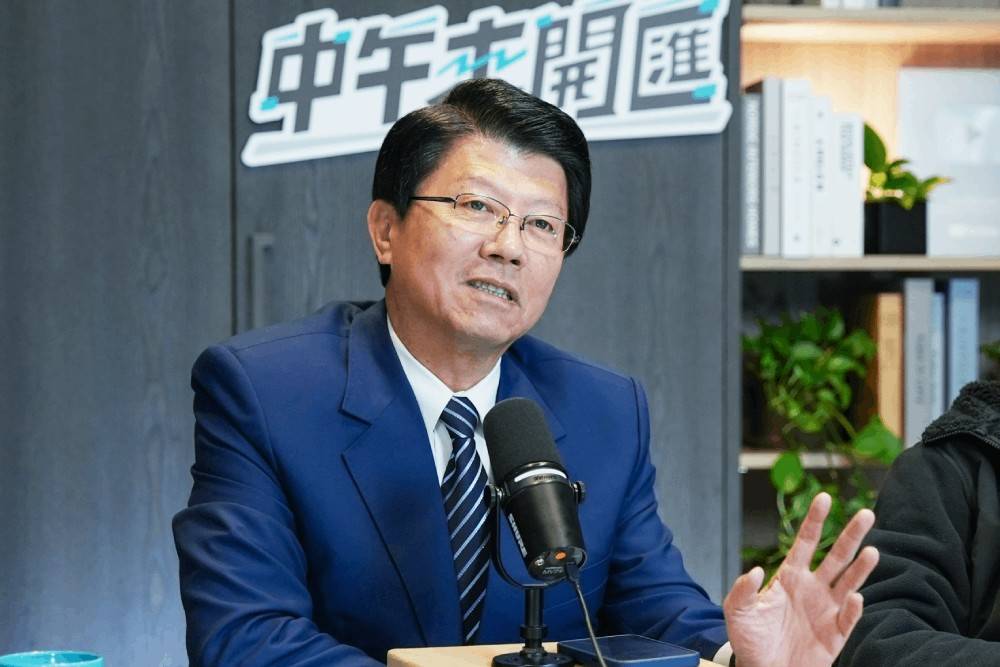 國民黨台南市長提名人謝龍介接受政論節目《中午來開匯》主持人黃光芹專訪。 圖：《CNEWS匯流新聞網》／提供