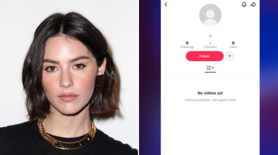 美國知名歌手葛蕾西．艾布拉姆斯（Gracie Abrams）近日被發現已刪除其 TikTok 帳號，她原本擁有約 320 萬名粉絲。 圖:翻攝自X帳號@_GlobeObserver(新頭殼合成)