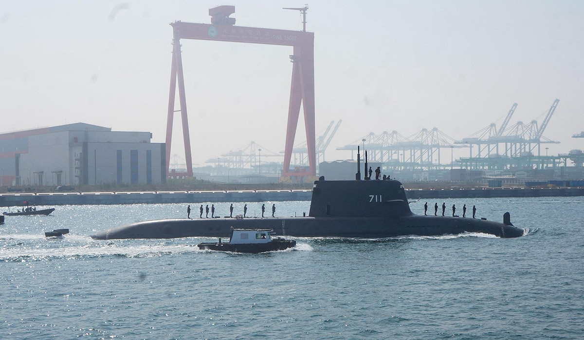 「海鯤號」這次潛航測試預計下潛50公尺。 圖：張良一/攝