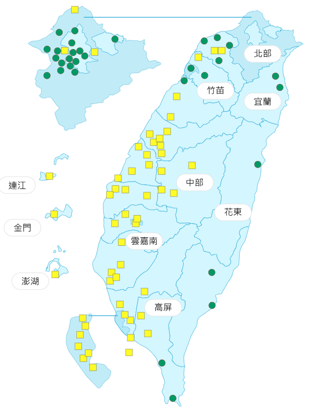 環境部公布各地空氣品質概況。 圖：環境部提供