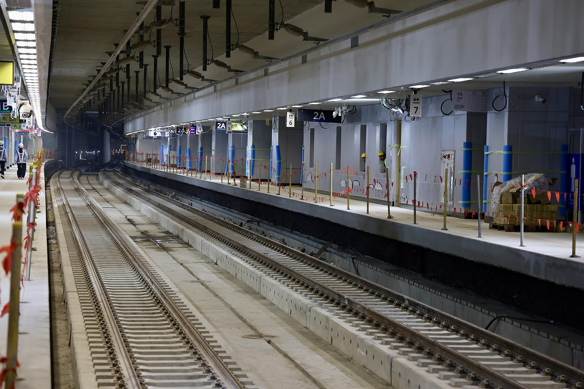 台南鐵路地下化車站將於今年底率先通車，是繼高雄車站取得鑽石級綠建築候選證書的火車站。(圖為南鐵地下化工程資料照) 圖：台南市政府／提供