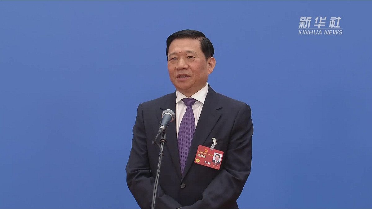 中國應急管理部長王祥喜30日臨時缺席會議，傳被帶走調查。 圖/新華社