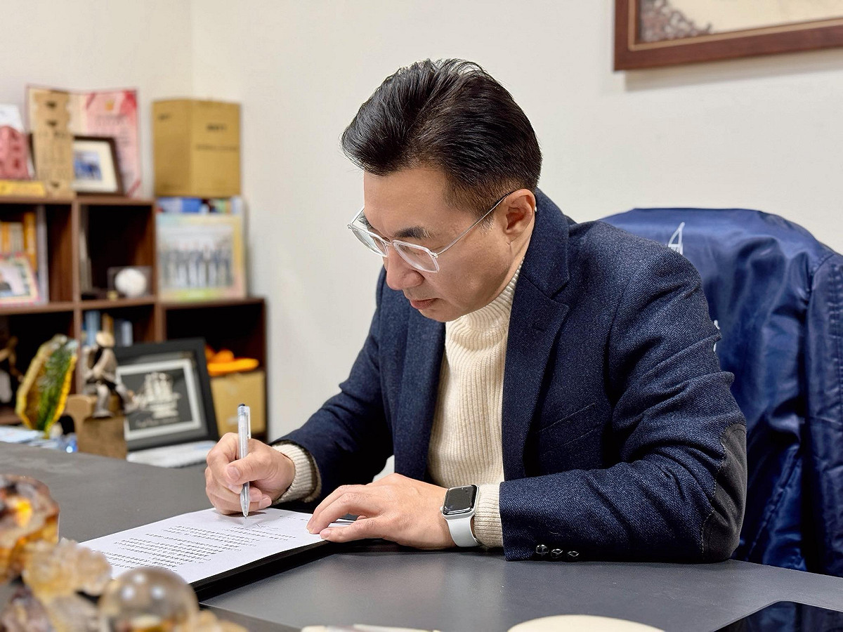 江啟臣深夜在臉書宣布，同意黨中央的提名協議。 圖：取自江啟臣臉書