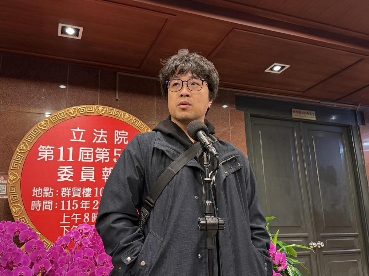 民進黨立委沈伯洋。 圖：金大鈞/攝
