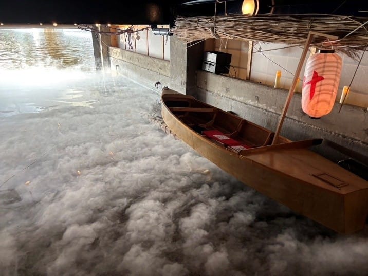 神之船・雲海，象徵海與祈禱的連結。 圖：潮見龍宮/提供