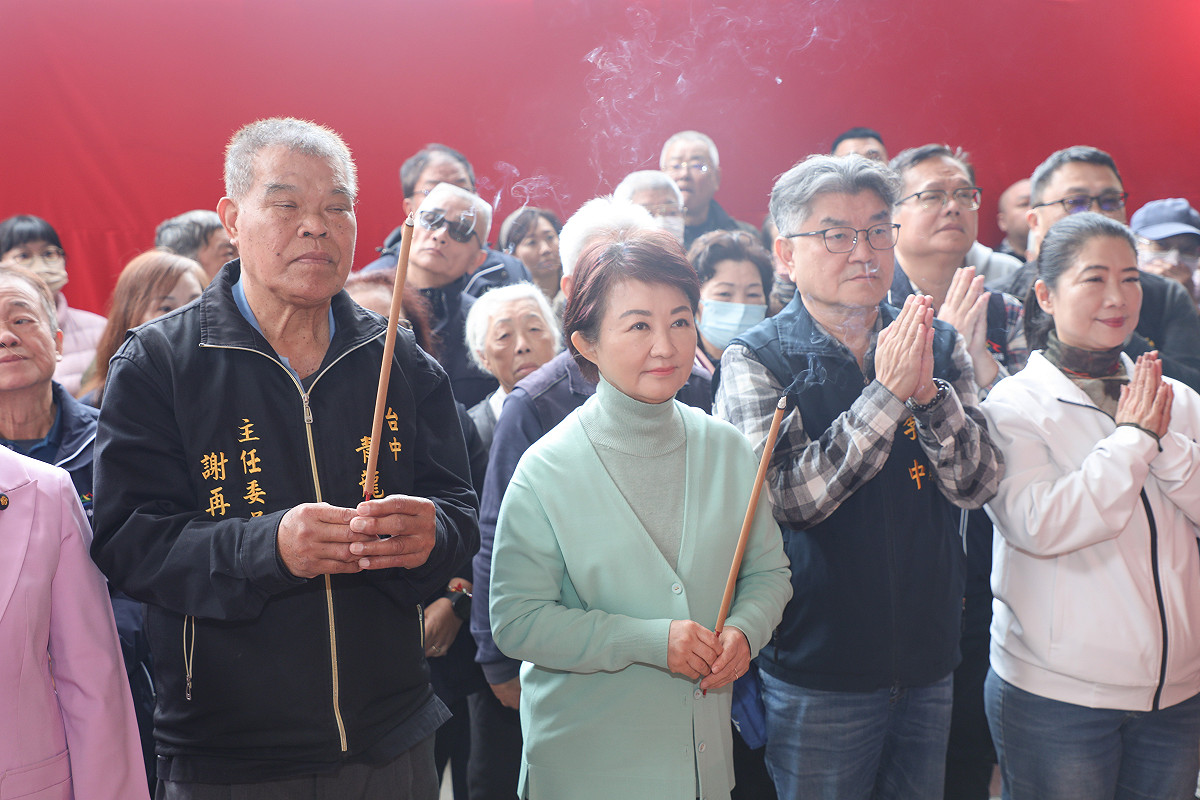 傳出台中市長盧秀燕將在3月前往美國訪問。 圖：台中市府/提供