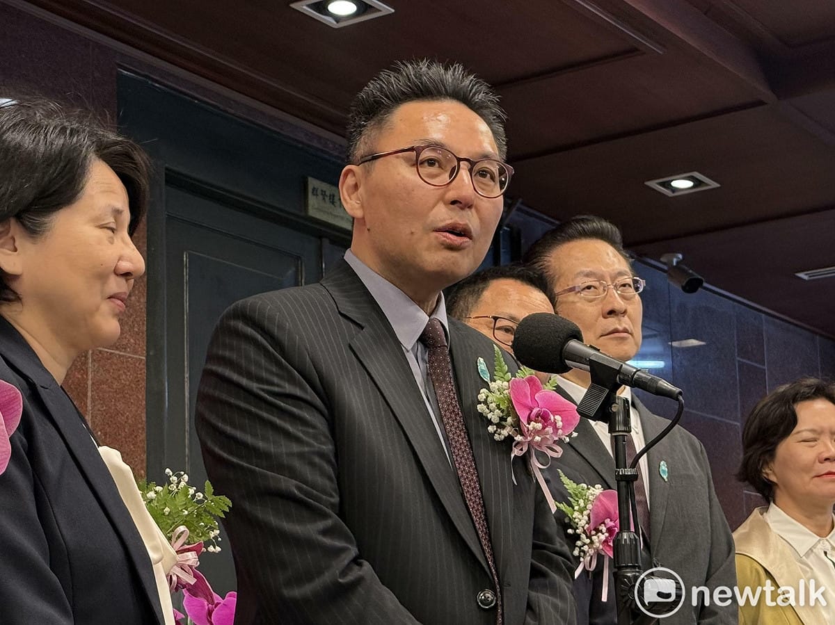 民眾黨新任立委洪毓祥。 圖：周煊惠 / 攝