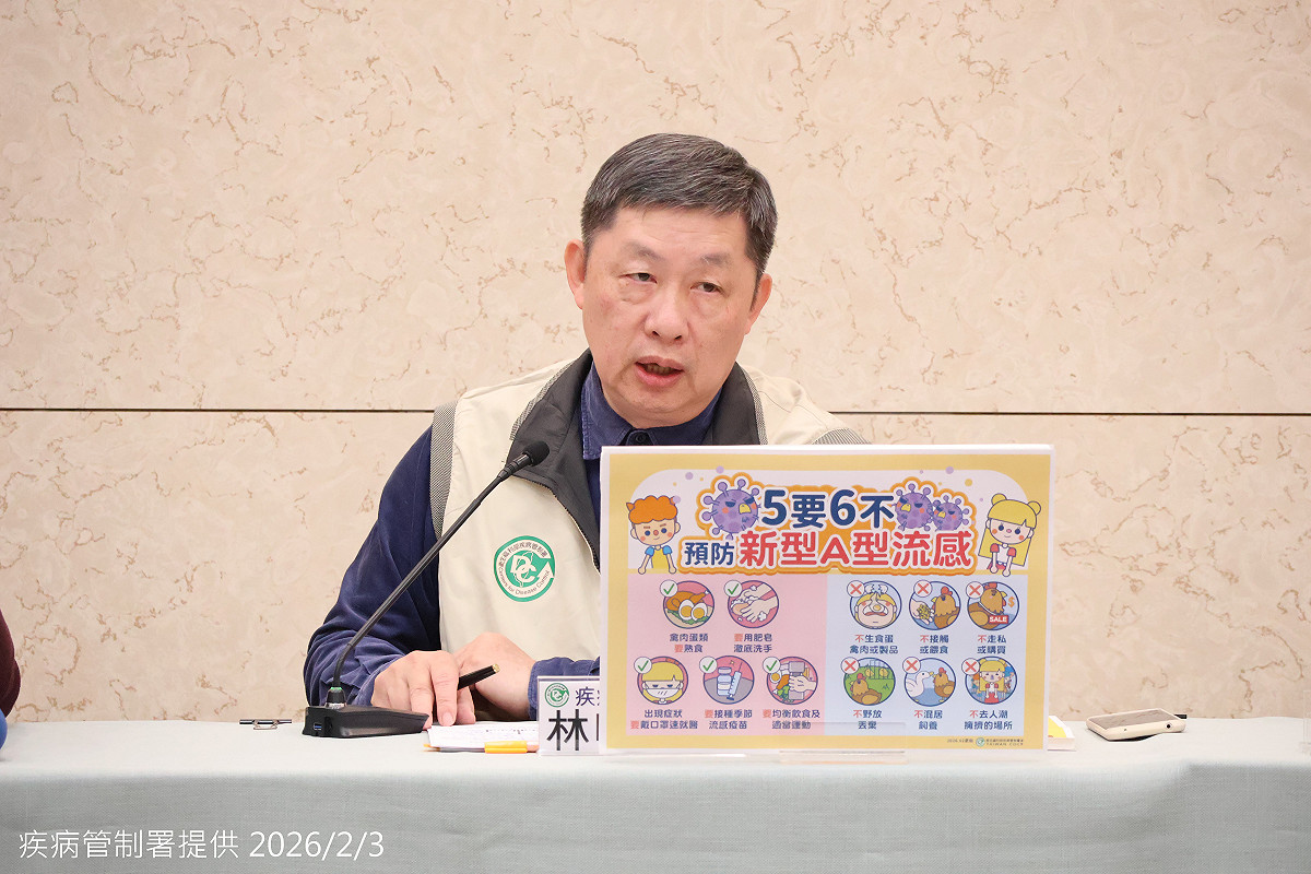 柬埔寨新型A型流感釀9死，疾管署升級旅遊警示，國內已匡列5千人追蹤。 圖：疾管署／提供