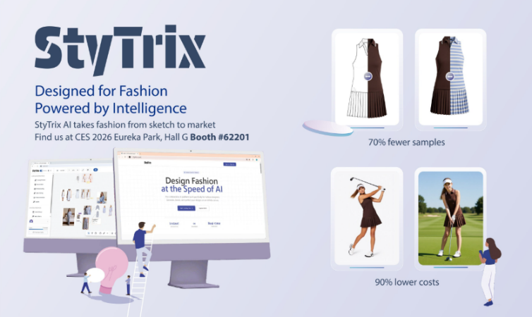 超智諮詢自主研發之AI時尚平台「StyTrix」，已獲國內紡織大廠導入應用。 圖：高雄市青年局/提供
