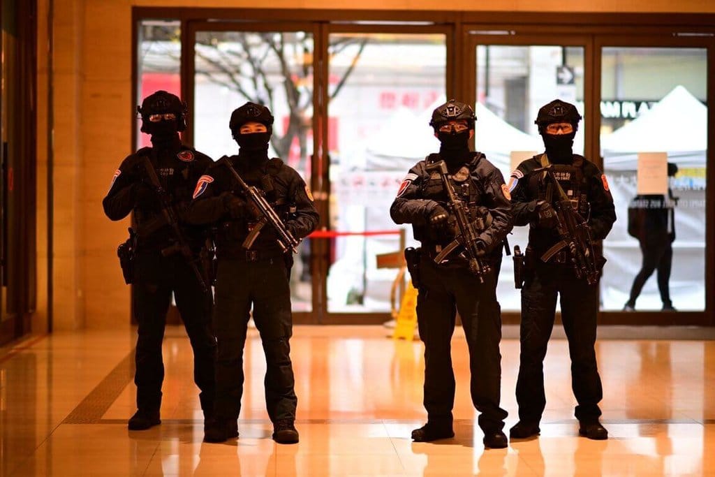 警政署4日表示，有鑒於苗栗和台南接連發生持刀傷人案，除高度肯定前線員警英勇果斷執法，也通令全國警方針對人潮聚集處所增加巡邏密度。（警政署提供）中央社記者黃麗芸傳真　115年2月4日