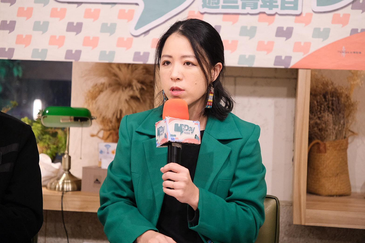 北美台灣研究協會理事張竹芩。 圖：Y’s Day「週三青年日」提供