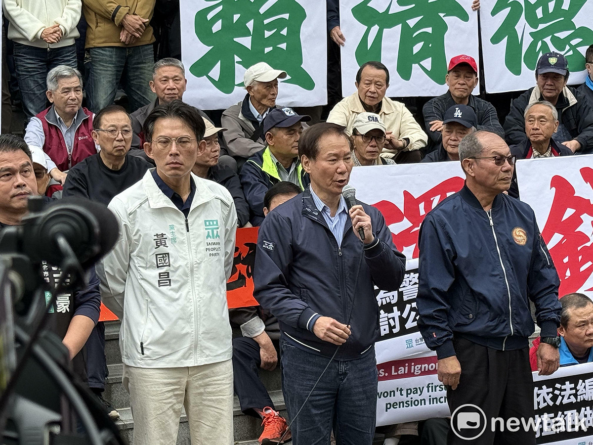 中華民國退休警察人員協會總會榮譽總會長耿繼文。 圖：周煊惠 / 攝