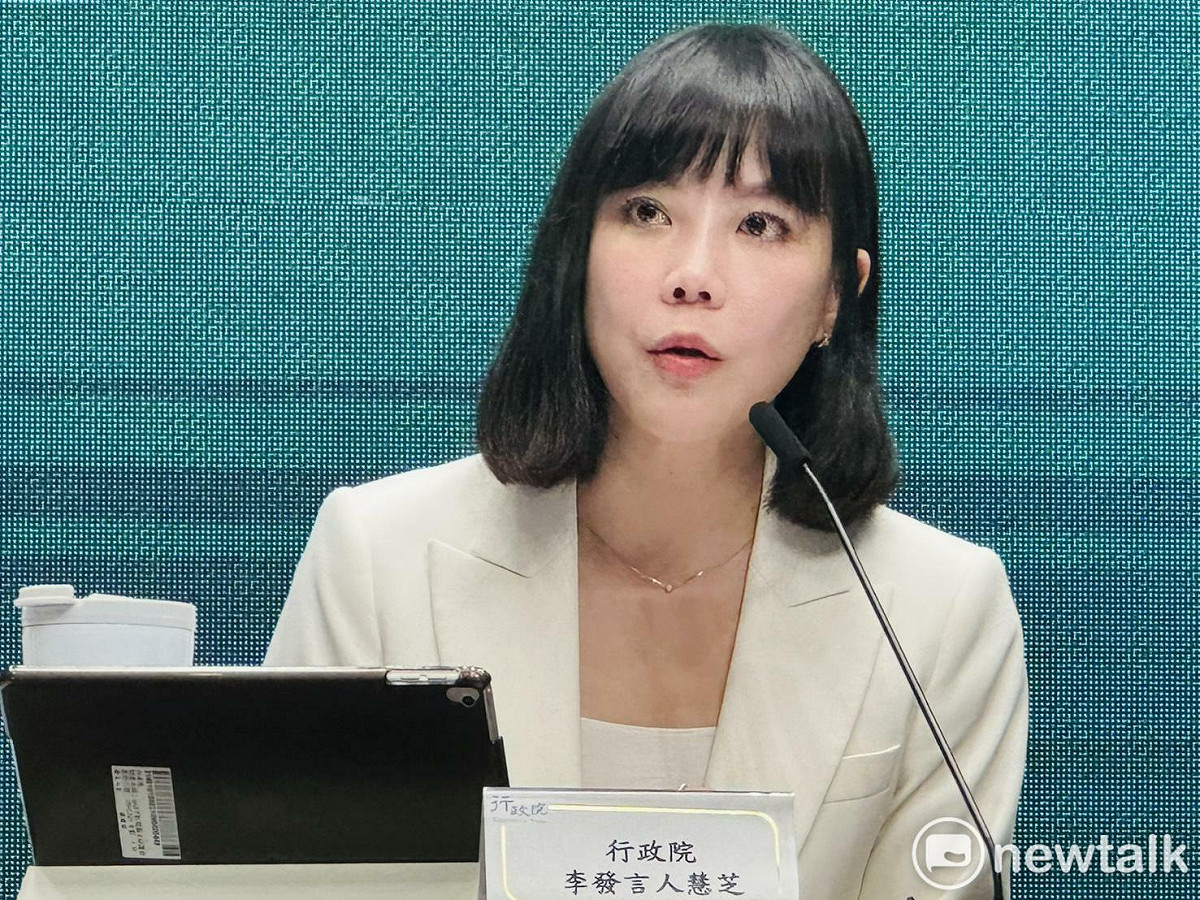 行政院發言人李慧芝。（資料照片） 圖：謝莉慧/攝