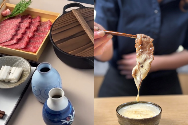 蜜柑關西風壽喜燒傳出疑似多人食物中毒，即日起停業。 圖：翻攝自蜜柑關西風壽喜燒Threads