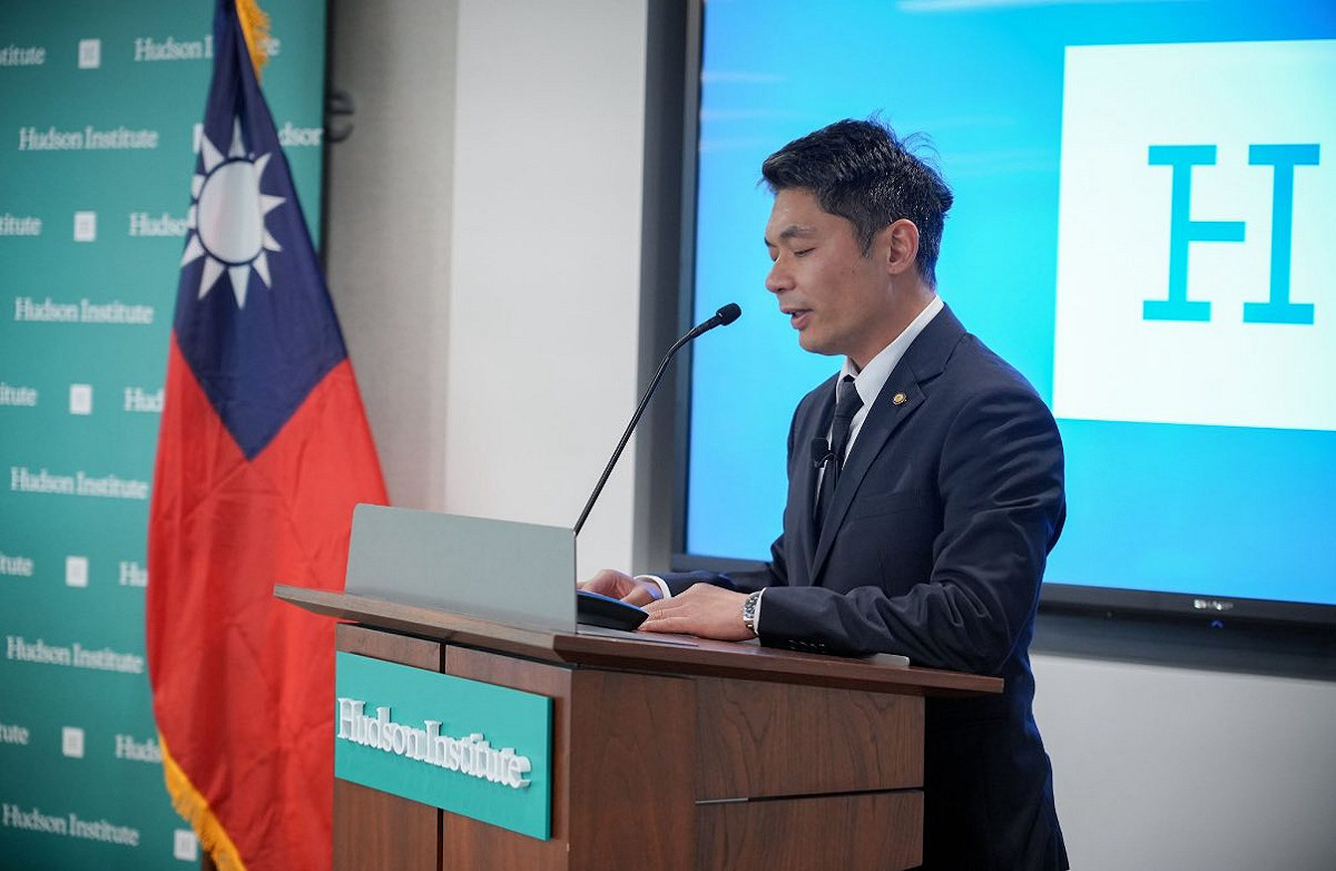 前國民黨立委、美國保守派智庫哈德遜研究所研究員許毓仁。 圖：翻攝許毓仁臉書