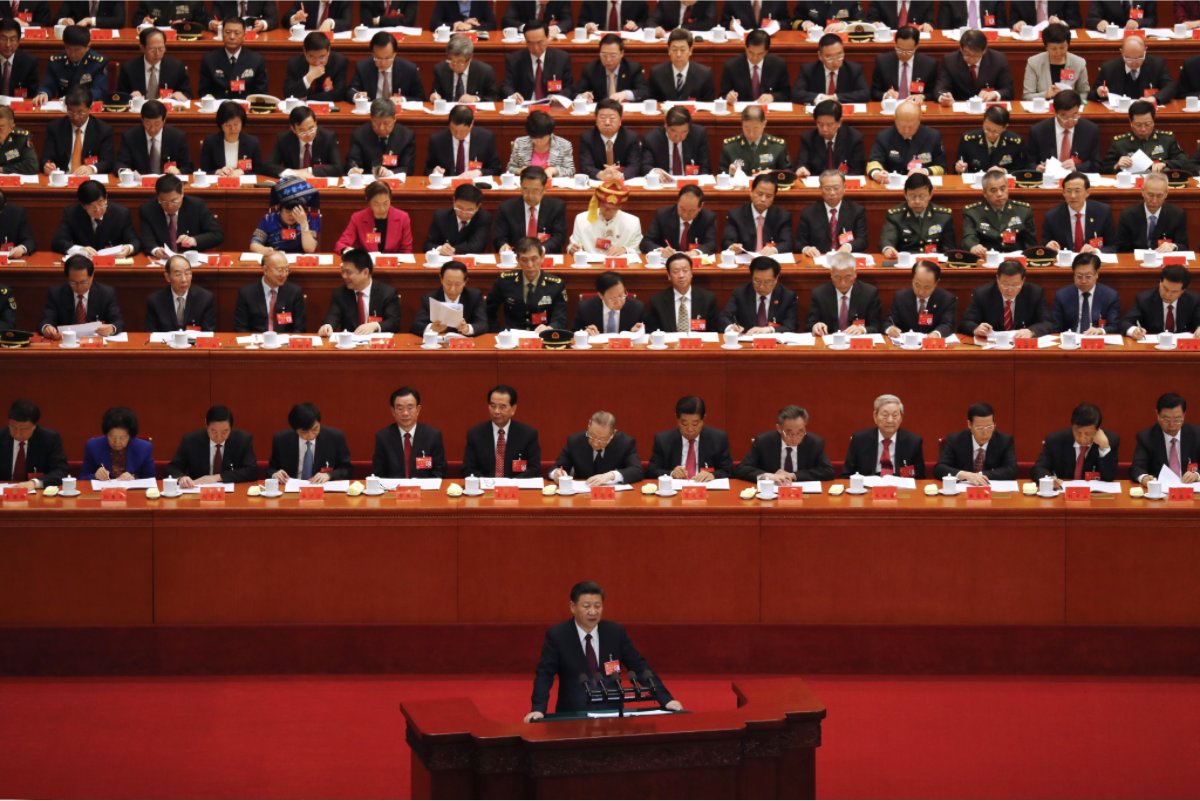 王丹還批評，「中國共產黨這個歷史怪胎，今天，召開了它的歷史上的開始倒數的一次全國代表大會」。 圖：達志影像/美聯社