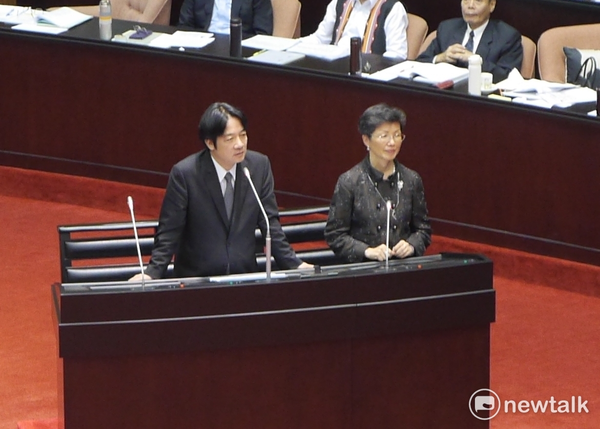 對於藍委提問要如何改善兩岸僵局，張小月回，根據憲法，在民主民意原則之上，是「有可能」，只要海峽兩岸雙方都願意正面來解決。 圖：趙婉淳／攝