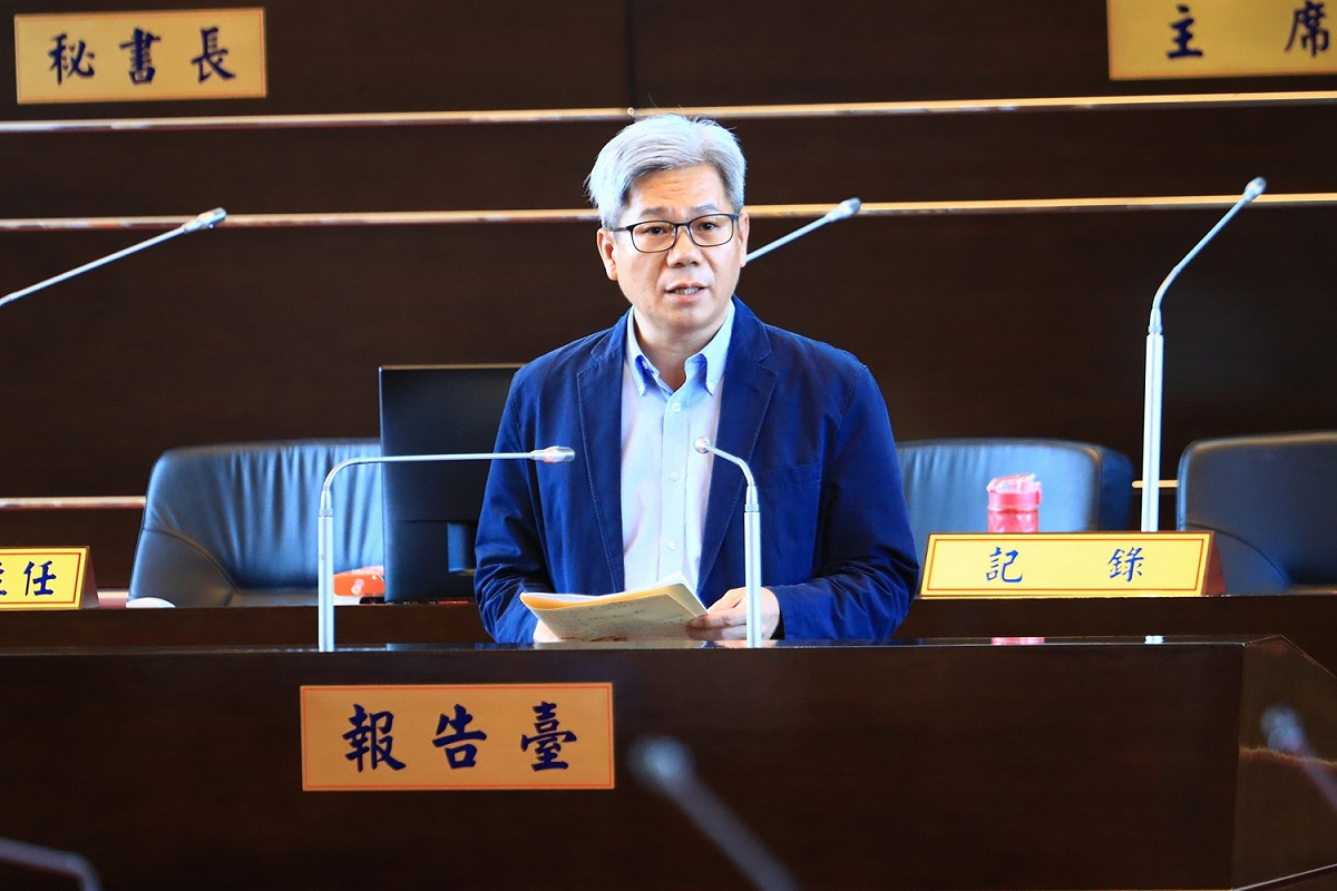 台中市都市發展局長王俊傑表示，台灣塔工程確認無法在原經費額度內續行工程，決定停建。 圖：台中市政府／提供