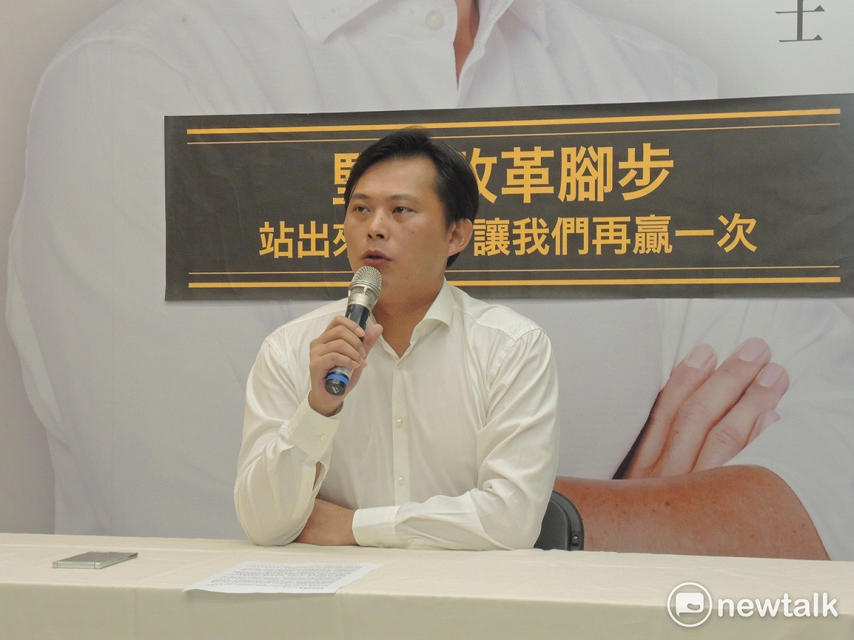 黃國昌呼籲大家，一起讓推動改革的力量再度集結，「請大家站出來投票，讓我們再贏一次。」 圖：黃韋銓/攝