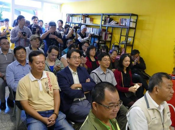 出席時力宜蘭黨部成立活動者眾多。 圖：時代力量/提供