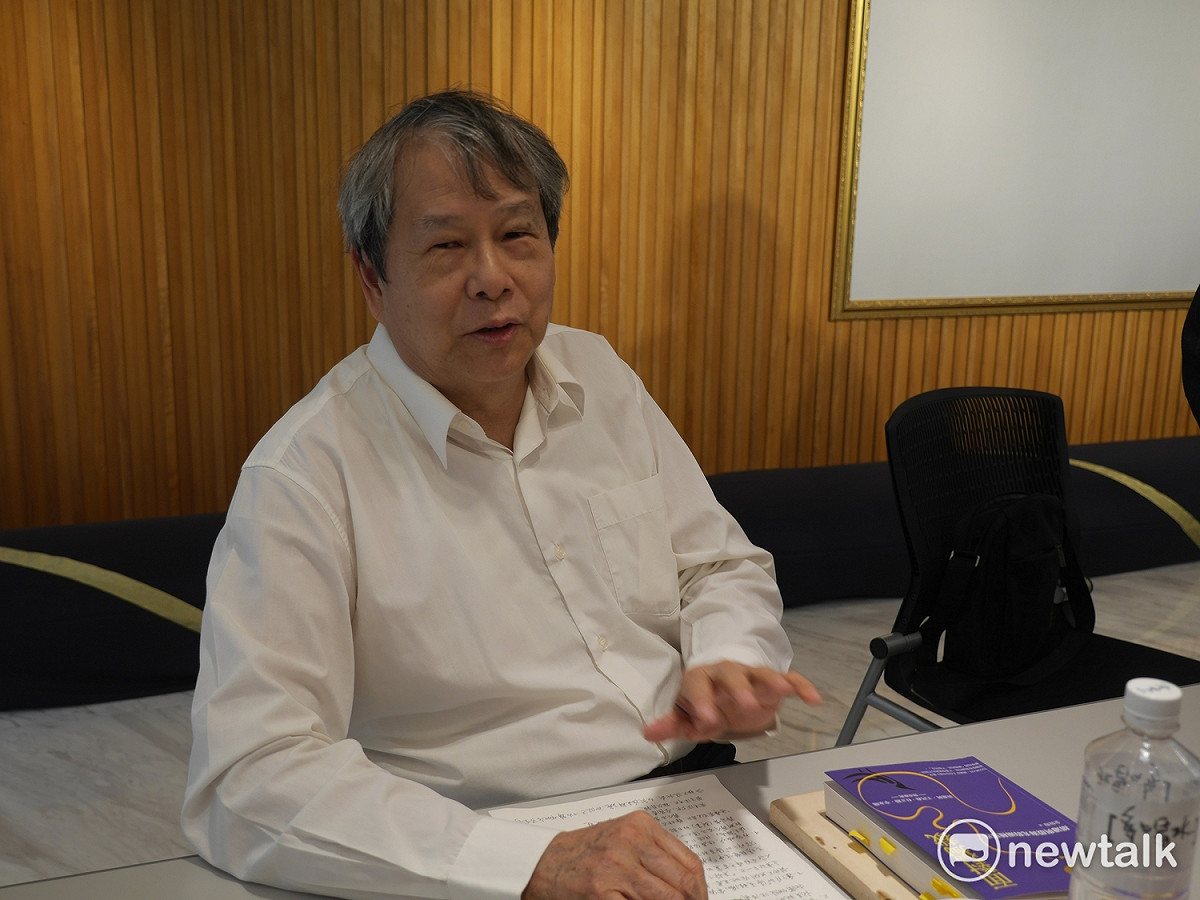 扁政府時期前總統府秘書長陳師孟擔任與談人，大力推薦本書。 圖：新頭殼資料照片