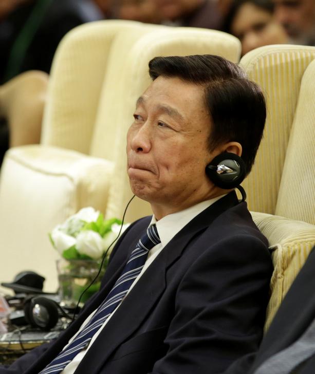 北京消息人士指出，習近平最終對「團派」背景的李源潮，還是網開一面，沒有趕盡殺絕。但是十九大很可能免去政治局委員，離開中樞，到全國政協任虛職。 圖：達志影像/路透社