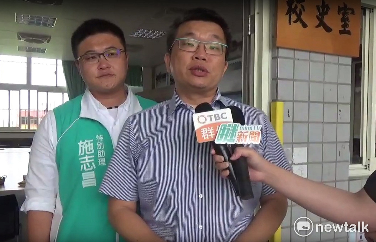 立法院副院長蔡其昌認為台中市需要林佳龍繼續連任。 圖：唐復年/攝