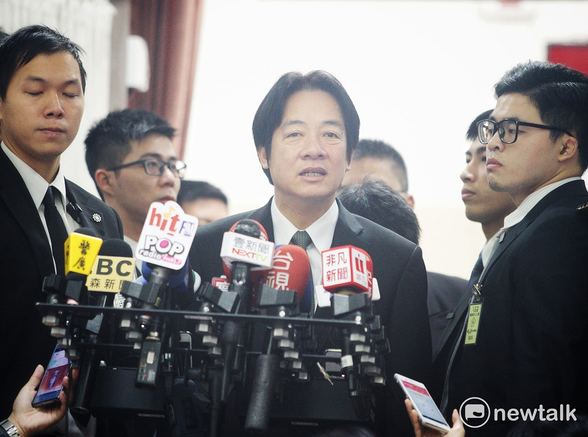 國民黨立委徐榛蔚與客委會主委李永得之爭，閣揆賴清德今（24）天在堵訪時表示，希望此事到此為止。 圖：新頭殼資料照片