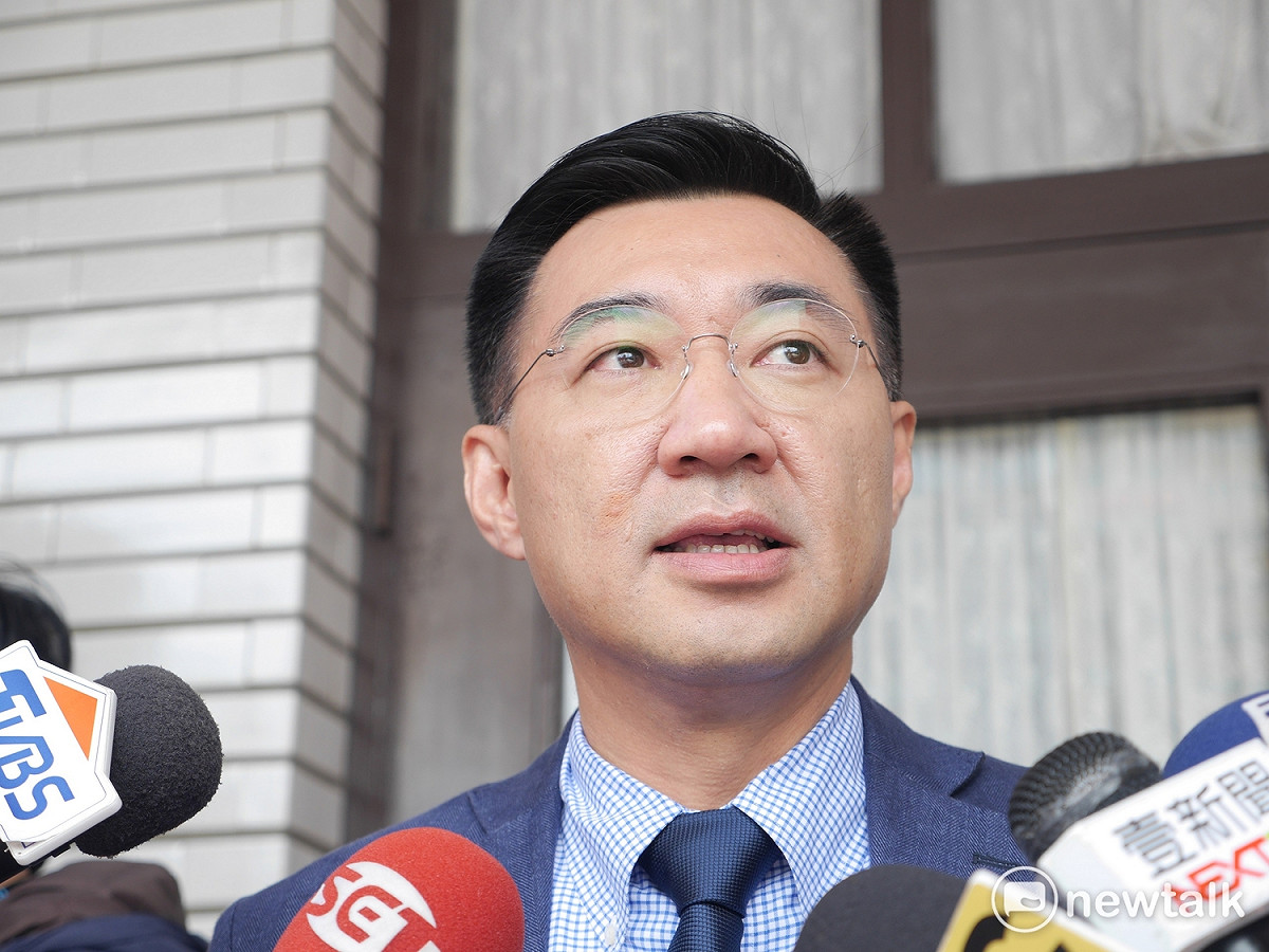 對於是否表態參選台中市長，國民黨立委江啟臣今天表示，絕對不會拖拖拉拉。 圖：趙婉淳／攝