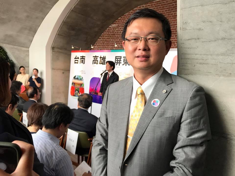 現任台南市議員的李退之，受到行政院長賴清德提拔，將接任農委會副主委。 圖 : 翻攝自李退之臉書粉絲專頁