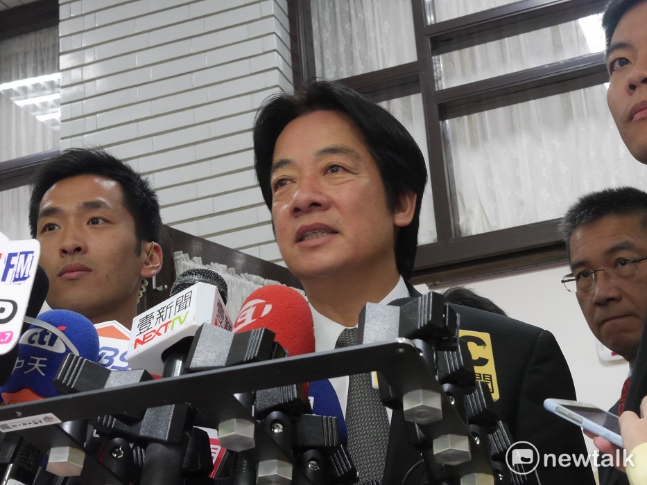 行政院長賴清德今（20）天證實上週三（15日）確實和台塑總裁王文淵針對六輕麥寮發電廠進行過「賴淵會」。 圖：新頭殼資料照片