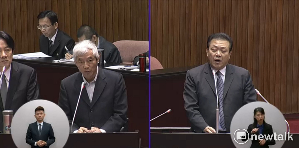 民進黨立委蘇震清上午在立法院質詢時要求高鐵往南延伸到屏東，交通部長賀陳旦承諾，這次更加落實評估，絕無打馬虎眼，請放心。 圖：翻拍自立法院直播