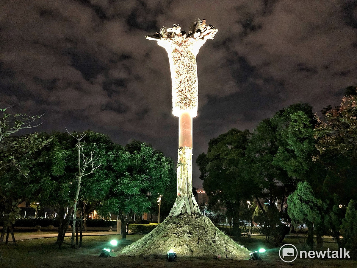 2017桃園國際漂流木藝術節，在禾風公園，展至11月12日 圖：桃園市文化局提供