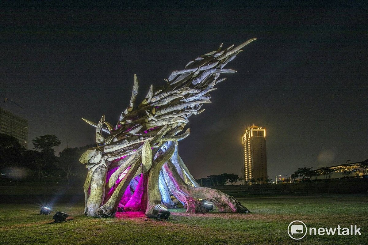 2017桃園國際漂流木藝術節，在禾風公園，展至11月12日 圖：桃園市文化局提供