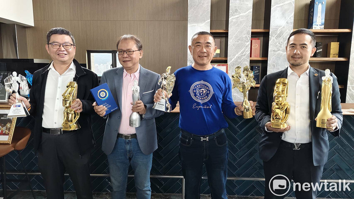 善寬建設3件住宅作品，去年合計參賽21項國際獎項，總共抱回14座大獎。 圖：孫家銘攝