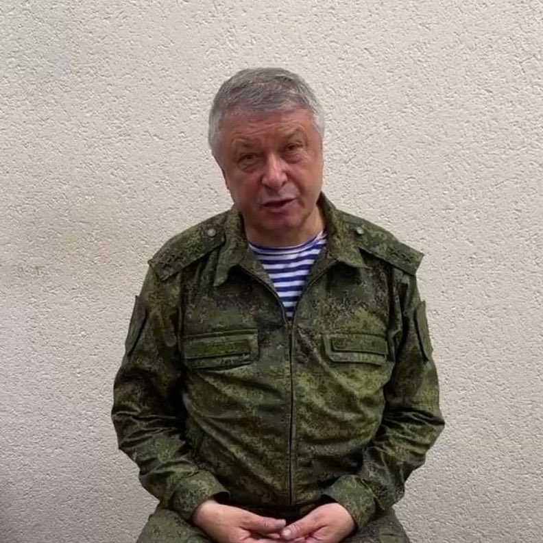 俄羅斯高級軍事將領弗拉基米爾·阿列克謝耶夫（Vladimir Alexeyev）。 圖：翻攝自  X 長樂未央
