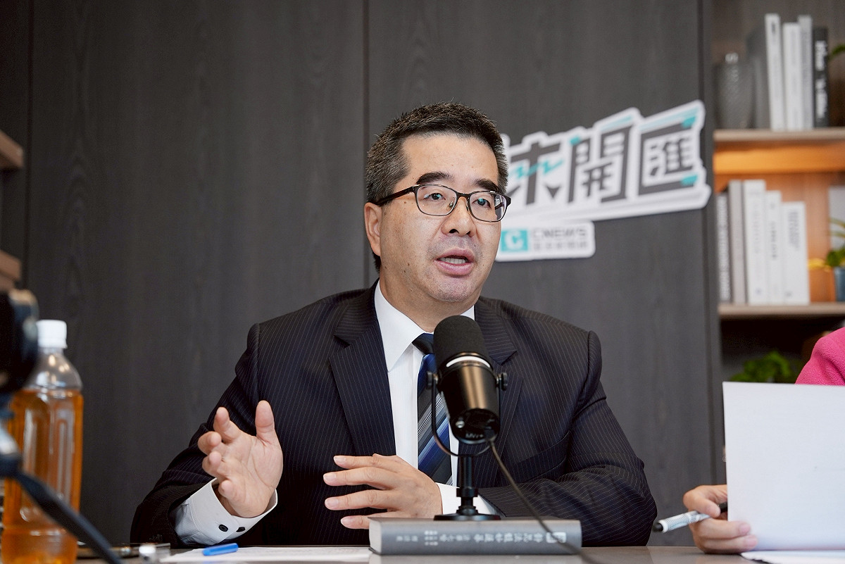 國民黨副主席蕭旭岑接受《中午來開匯》節目主持人黃光芹專訪。 圖：《CNEWS匯流新聞網》/提供