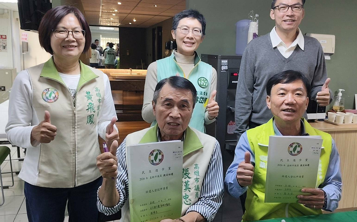 在地團結拚初選 蔡昌達完成登記喊民調唯一支持