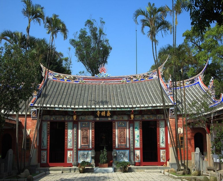 臺灣宗教百景：大溪齋明寺。 圖：內政部提供