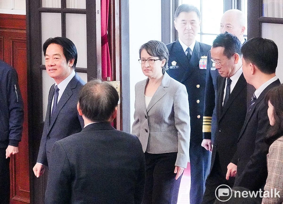 賴清德說，國防特別條例會逐年編列預算送立法院審議。 圖：張良一／攝